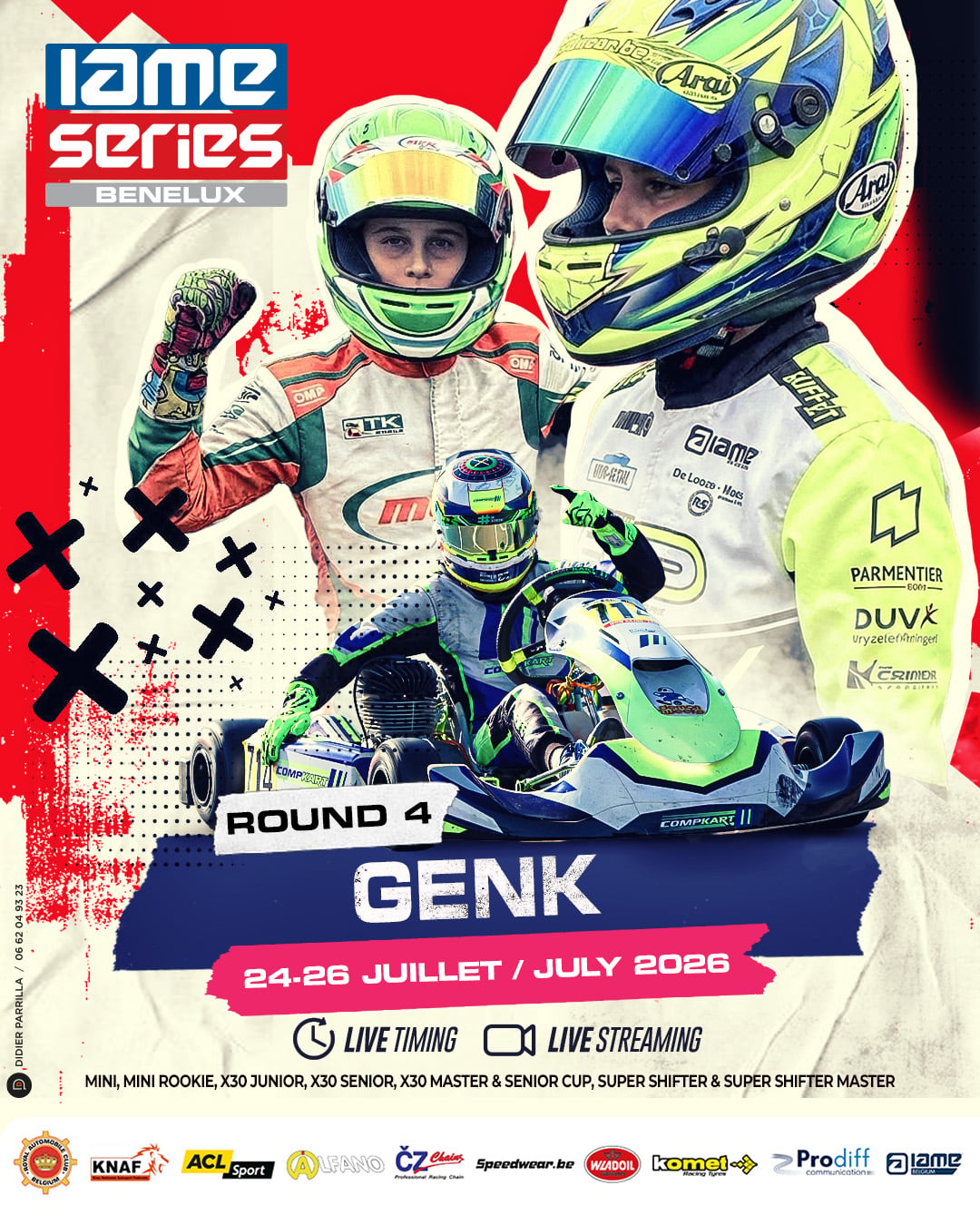 Round 4 – Genk: IAME Series Benelux 2026